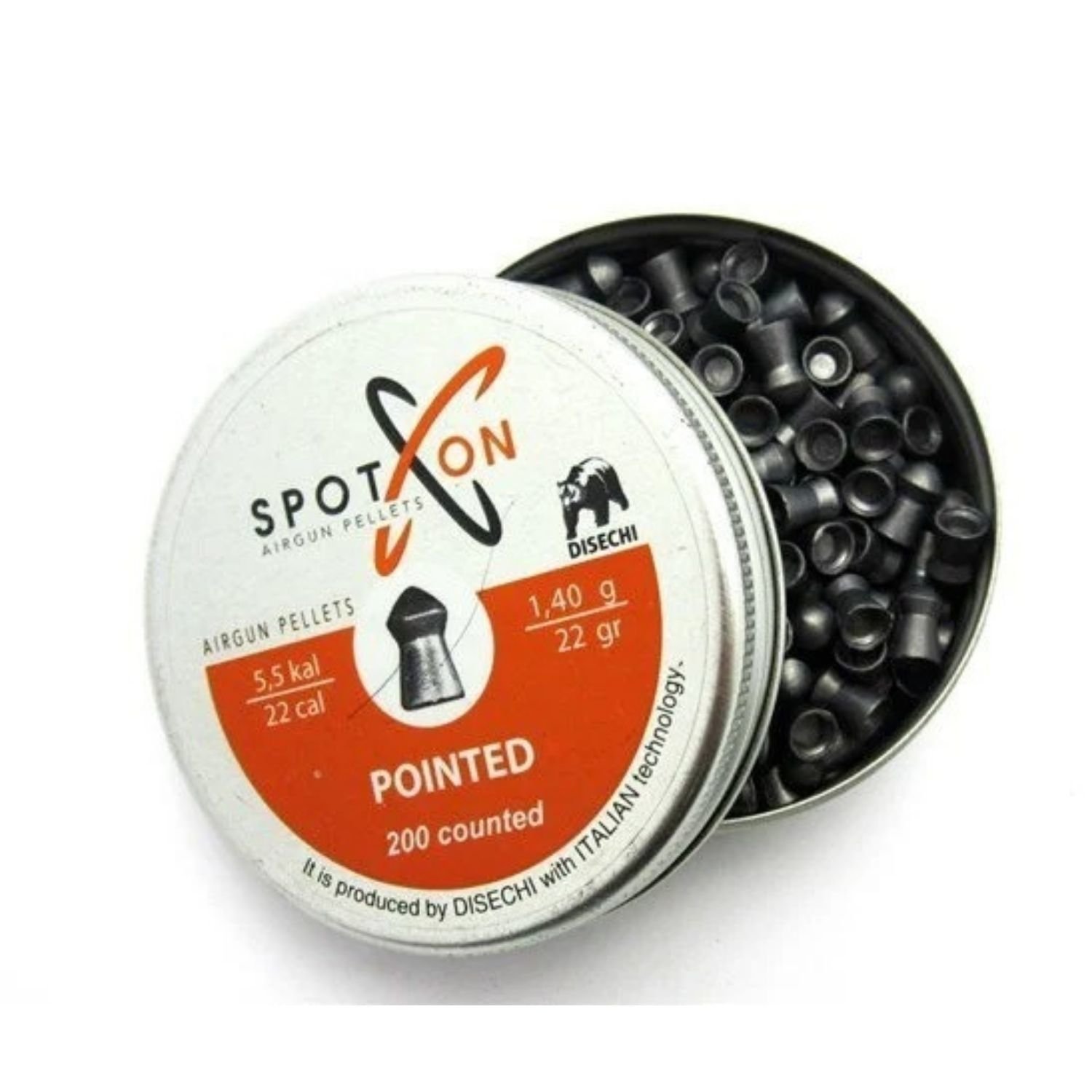 Spoton Pointed 5.5 Cal (22 Grain) Pellet Saçma