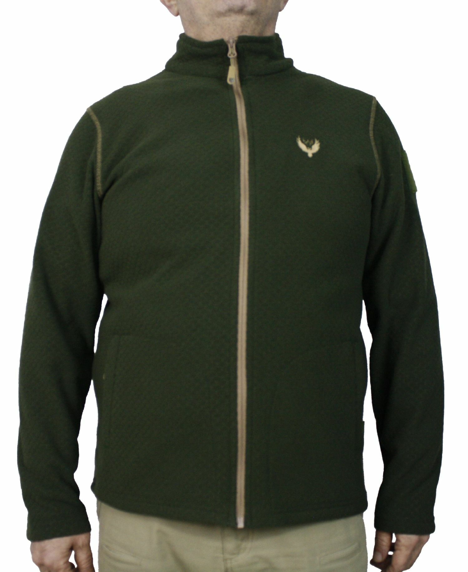 MUDEIR Fermuarlı Micro Polar Kumaş Cepli Spor Ceket (Poyraz) HAKİ MUDEIR Fermuarlı Micro Polar Kumaş Cepli Spor Ceket (Poyraz) HAKİ XS XS