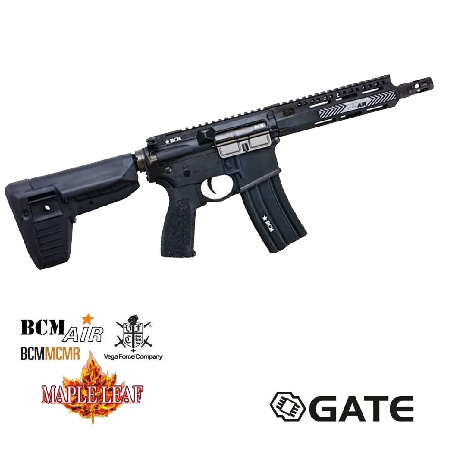 VFC BCM MCMR M4 GATE MapleLeaf Upgrade AEG TÜFEK 8''SBR