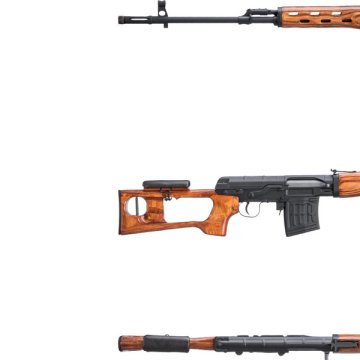 A&K SVD Dragunov Bolt Action Airsoft Spring Sniper Tüfek (Gerçek Ağaç / 500 FPS)