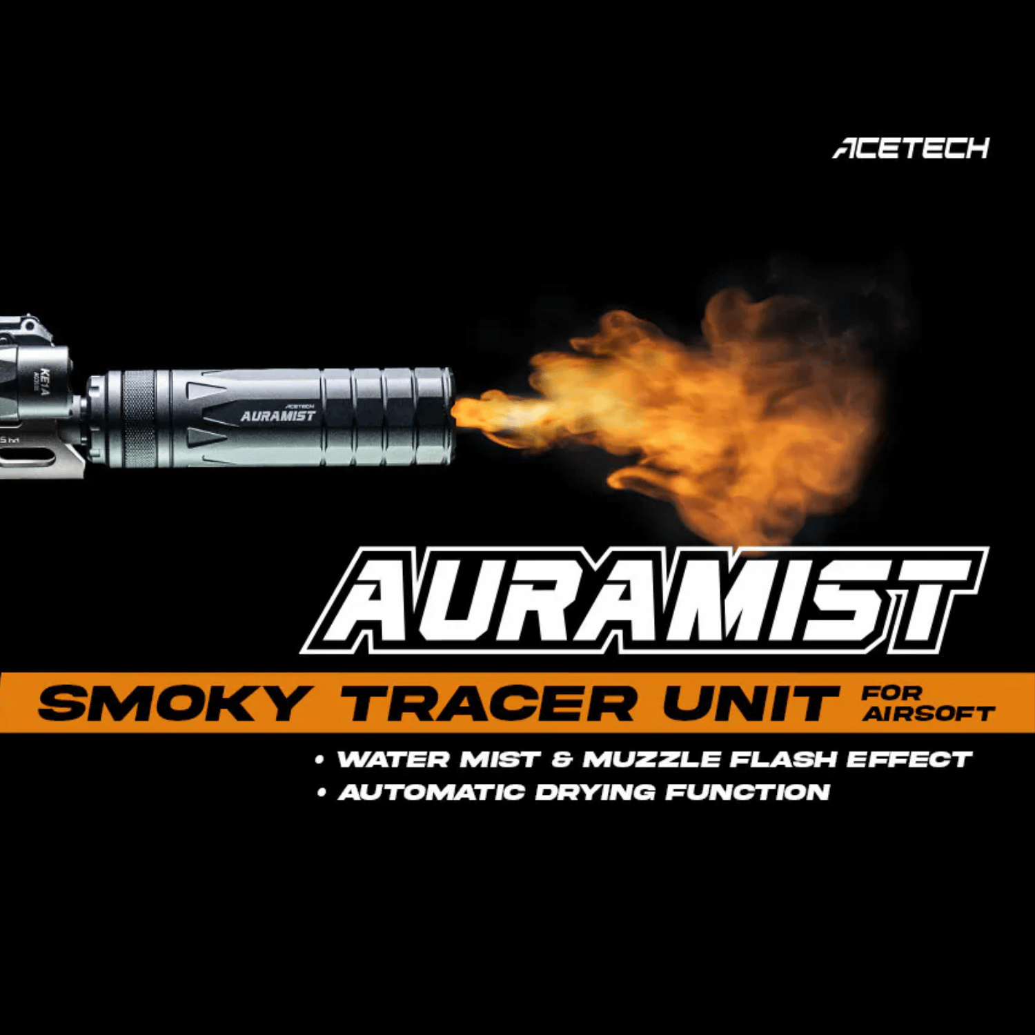 AceTech AuraMist Mist Tech USB-C Airsoft Tracer Ünitesi