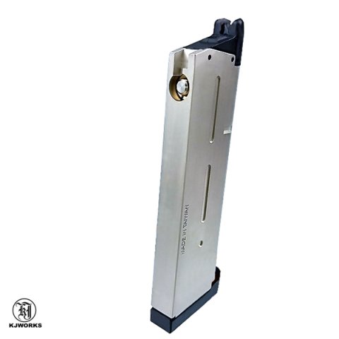 KJ Works 1911 MEU 26BB GBB Airsoft Şarjör - Gümüş Renk  KP-07