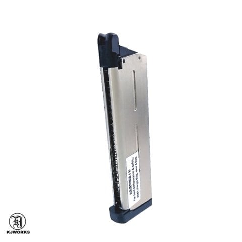 KJ Works 1911 MEU 26BB GBB Airsoft Şarjör - Gümüş Renk  KP-07