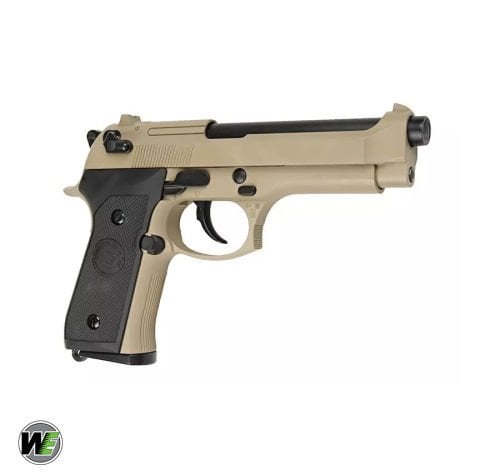 WE AIRSOFT M92 TAN GBB Airsoft Tabanca - Çöl Rengi