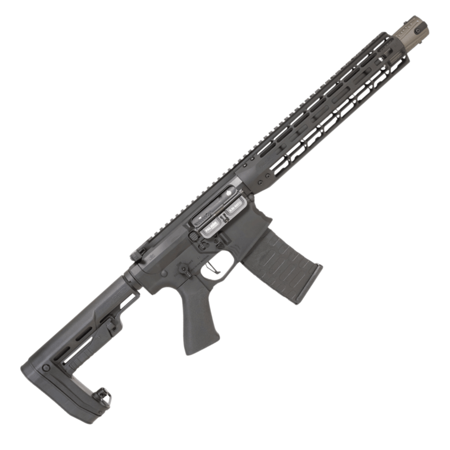EMG Falkor Blitz SBR BLACK AR15 Airsoft AEG Tüfek SilverEdge2.0