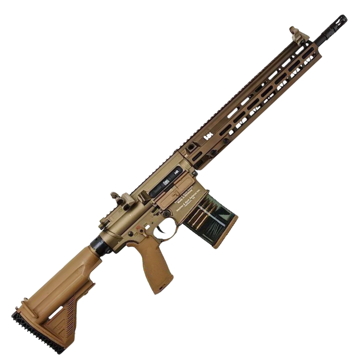 VFC UX HecklerKoch Lisanslı M110A1 SDMR Gate Tan AEG Airsoft Tüfek