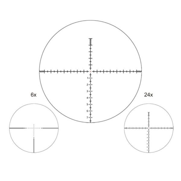 Vector Optics ORION PRO MAX 6-24X50 FFP MIL HD TÜFEK DÜRBÜNÜ SCFF-61
