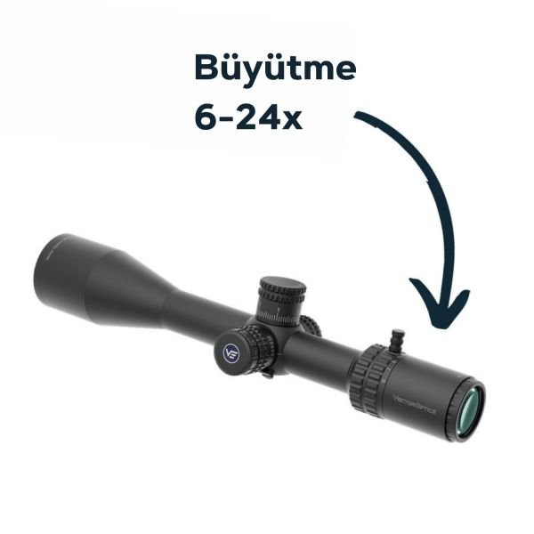 Vector Optics ORION PRO MAX 6-24X50 FFP MIL HD TÜFEK DÜRBÜNÜ SCFF-61