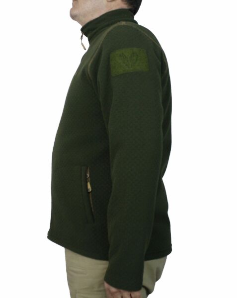 MUDEIR Fermuarlı Micro Polar Kumaş Cepli Spor Ceket (Poyraz) HAKİ MUDEIR Fermuarlı Micro Polar Kumaş Cepli Spor Ceket (Poyraz) HAKİ 2XL 2XL