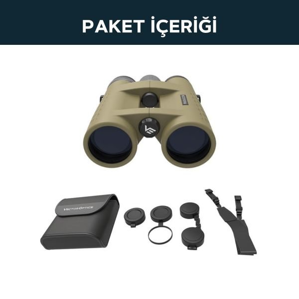 Vector Optics Paragon 8x42 HD ÇÖL RENGI IP67 EL DÜRBÜNÜ SCBO-12