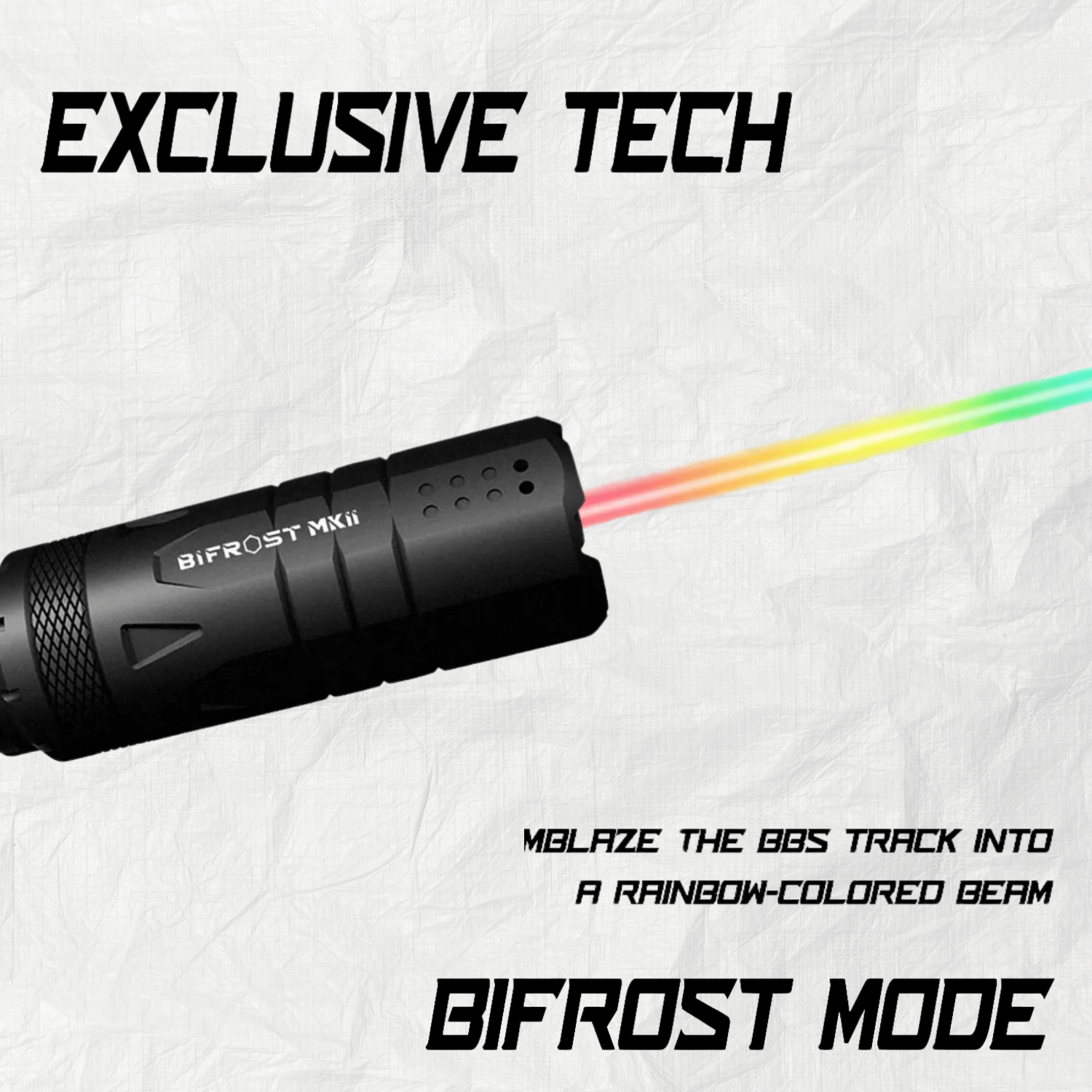 AceTech Bifrost MKII Çok Renkli Alev Efektli USB-C Airsoft Tracer Ünitesi