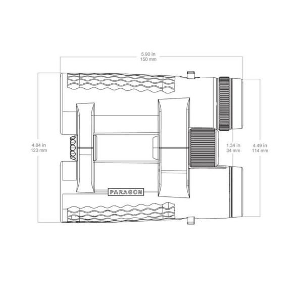 Vector Optics Paragon 10x42 HD ÇÖL RENGI IP67 EL DÜRBÜNÜ SCBO-13
