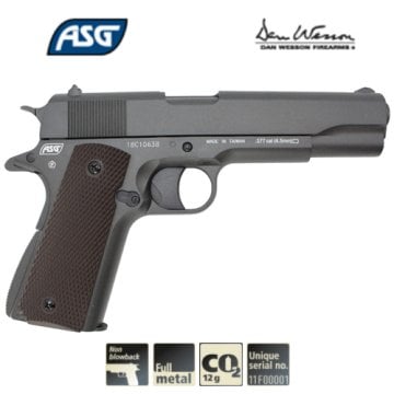 ASG Dan Wesson VALOR 1911 4.5mm FULL METAL HAVALI TABANCA 19055