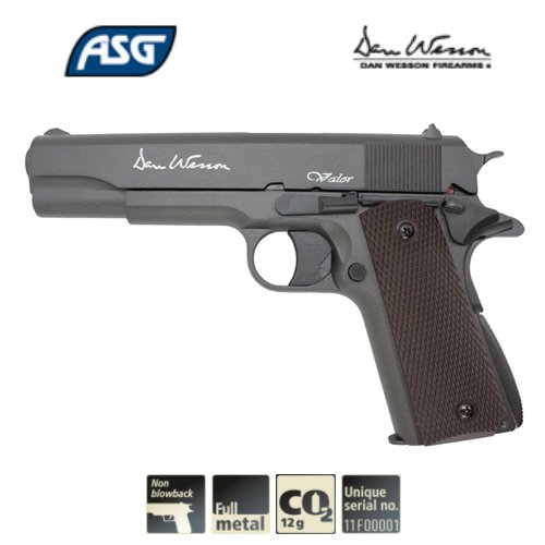 ASG Dan Wesson VALOR 1911 4.5mm FULL METAL HAVALI TABANCA 19055