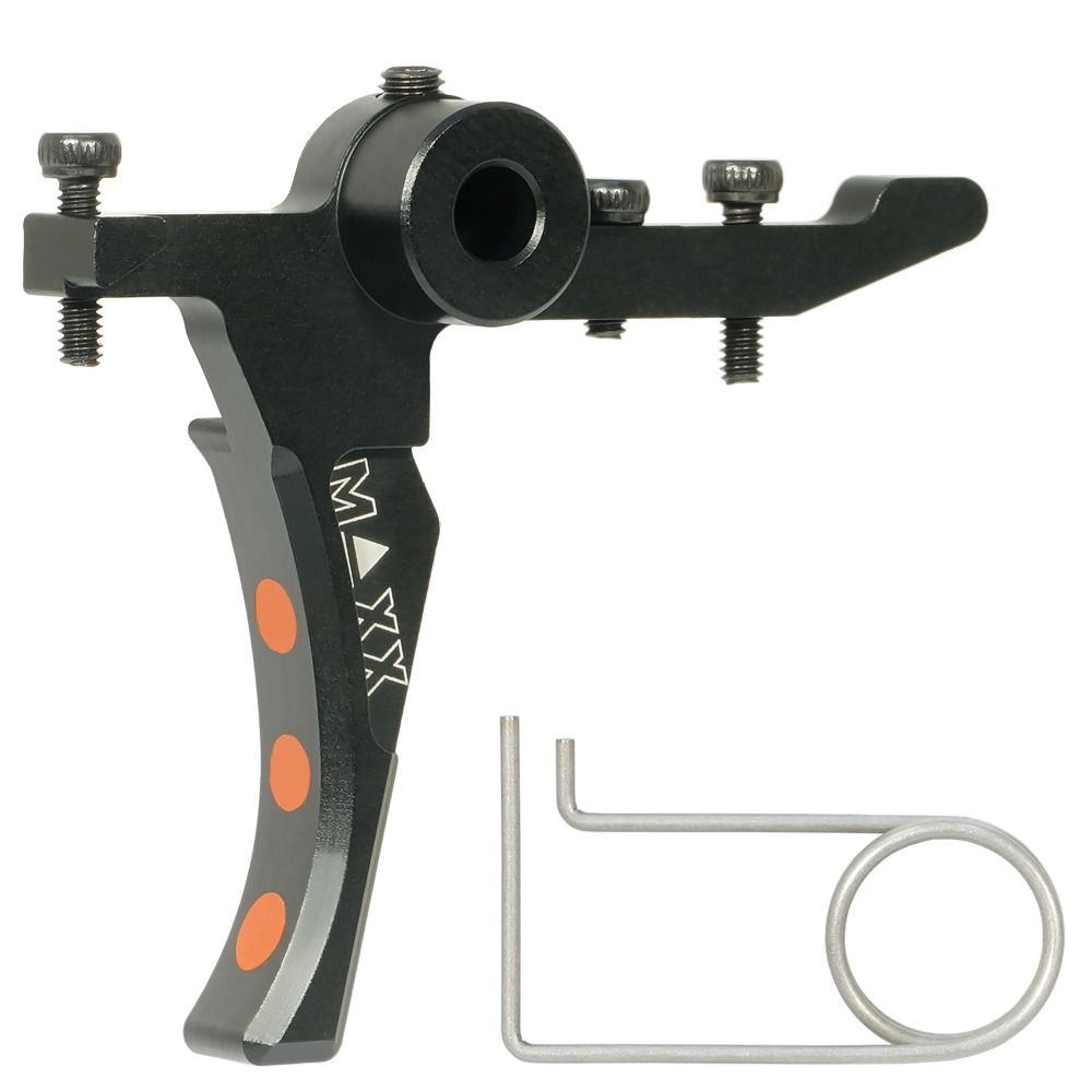 MAXX MTW için CNC Alüminyum Gelişmiş Hız Tetikleyicisi Stil D Siyah - MX-TRG011SDB