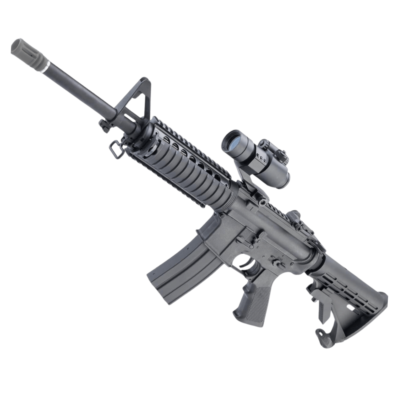 APS M4A1 SOCOM Airsoft Tüfek SIYAH SDU2.0 e-Silver Edge E307