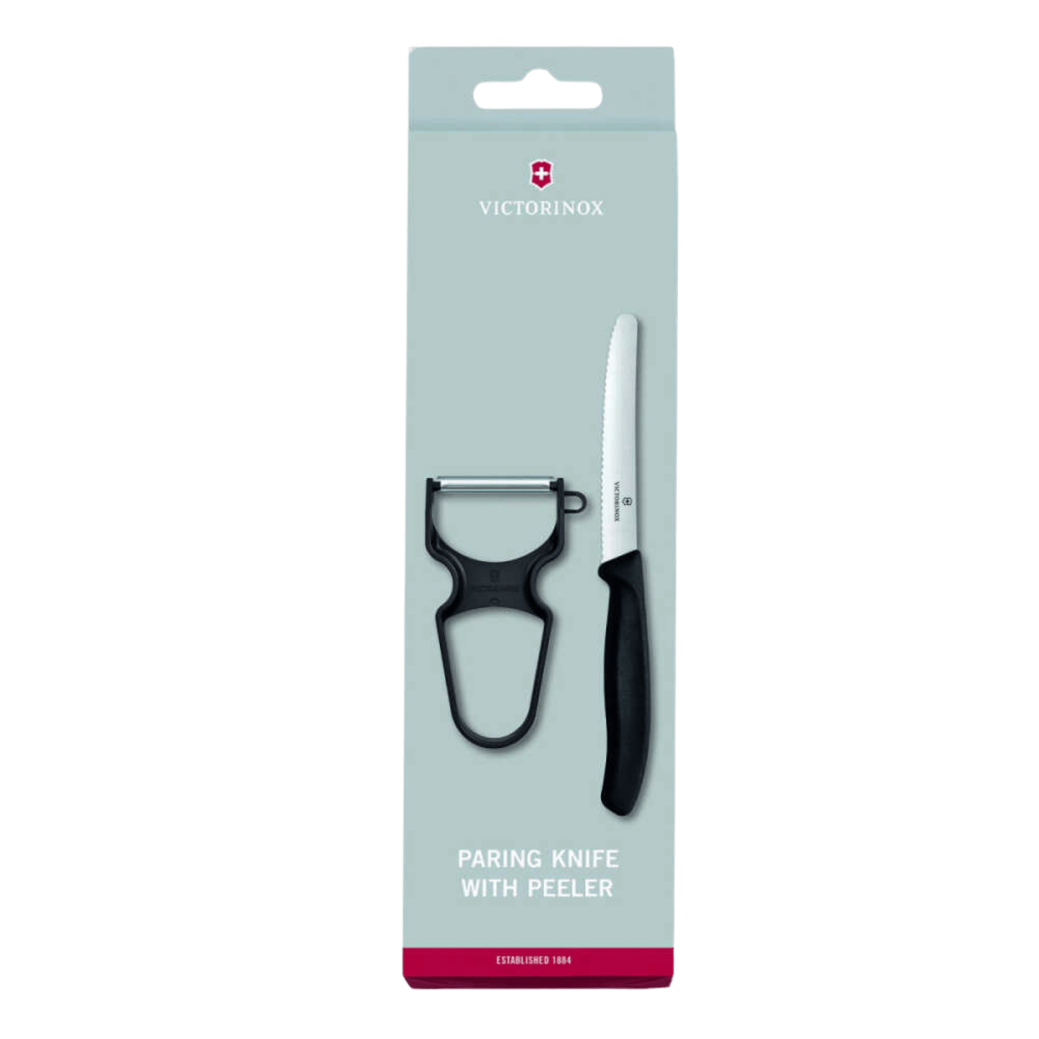 Victorinox 6.7113.23 Soyacak ve Sofra Bıçağı Seti, 2li Set Siyah