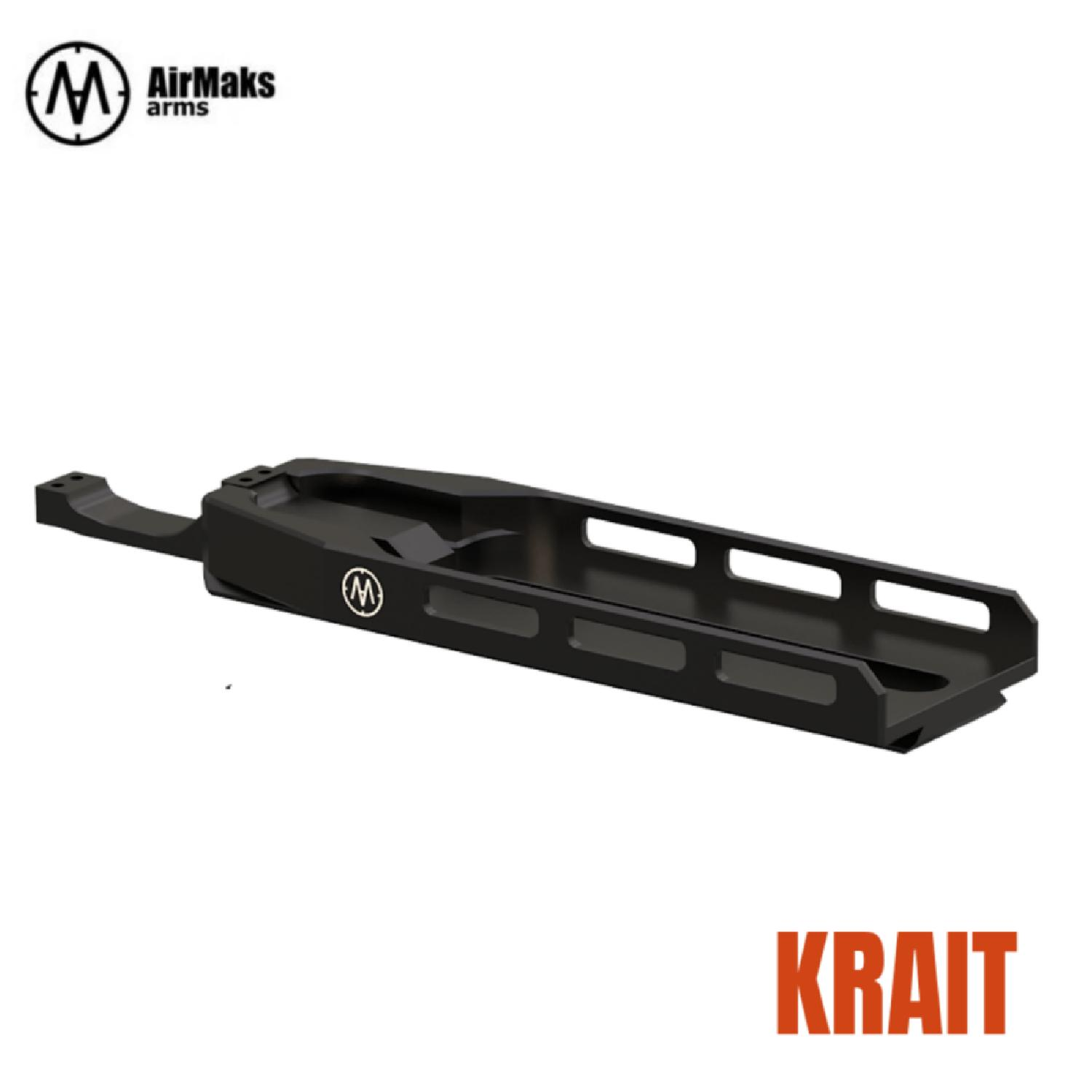 Airmaks KRAIT İçin ARCA Rayı M-LOK 9 Slot / 200 mm