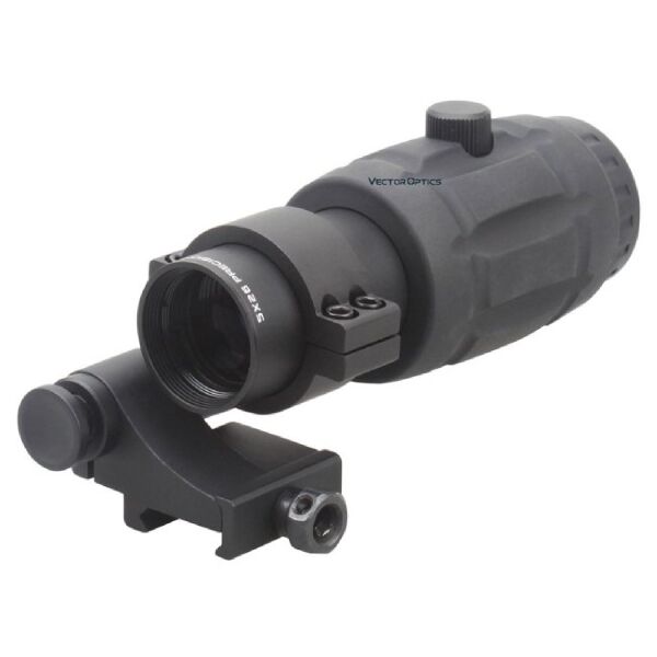 VECTOR Ayarlanabilir 5x26 MAGNIFIER Flip Slide Mount Yakınlaştırıcı SCOT-08 SCMF-15