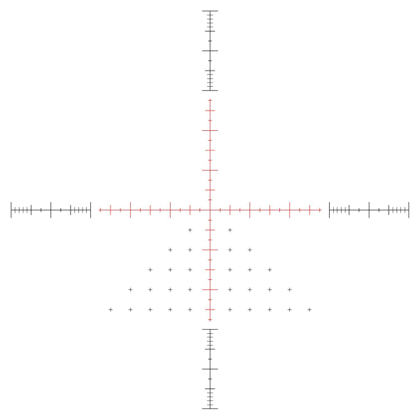HAWKE SideWinder 30mm SFP 8-32X56 20x 1.2 Mil Dot + (Half Mil Reticle) Yivli Tüfek Dürbünü 17270