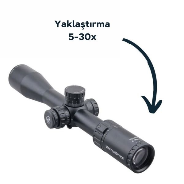 VECTOR Taurus 5-30x56 FFP Tüfek Dürbünü SCFF-14