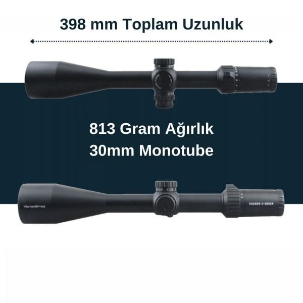 VECTOR Taurus 5-30x56 FFP Tüfek Dürbünü SCFF-14