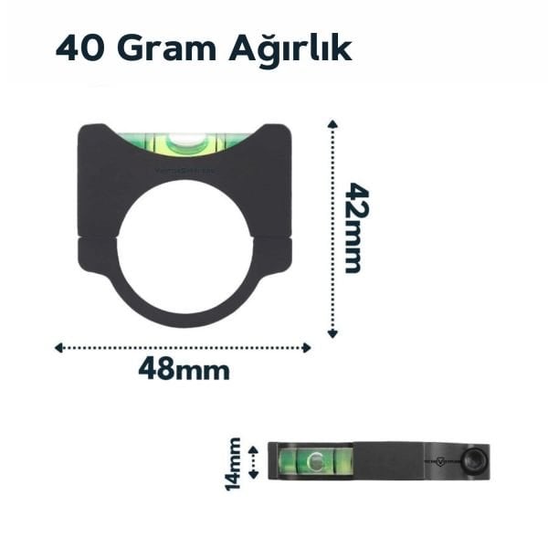 Dürbün terazisi Dürbün Dengeleyici 30mm/25.4mm Göbek ayarlı SCACD-01