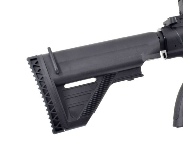 Golden Eagle HK417 Full Metal 70BB Midcap Şarjörlü Mosfet CERACOTE  Airsoft Tüfek - Siyah