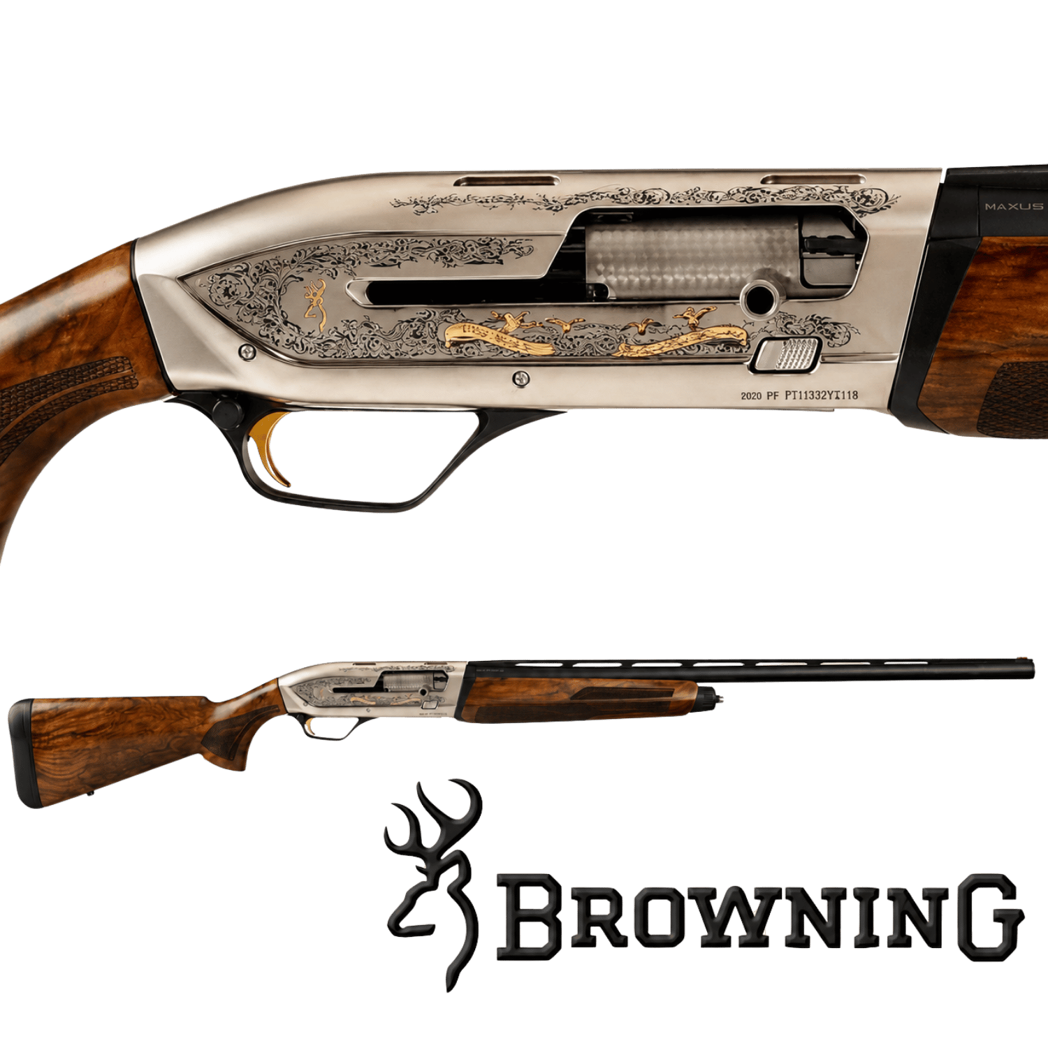 Browning Maxus 2 Limited Edition Gold GR.4 Y.Oto 12/71