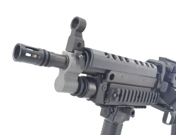 A&K T8 SPS M249K AEG LMG Air Rifle- Lightweight version Airsoft Tüfek