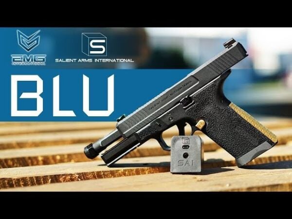 EMG SAI BLU Std CUSTOM Glock G17 GBB Airsoft Tabanca