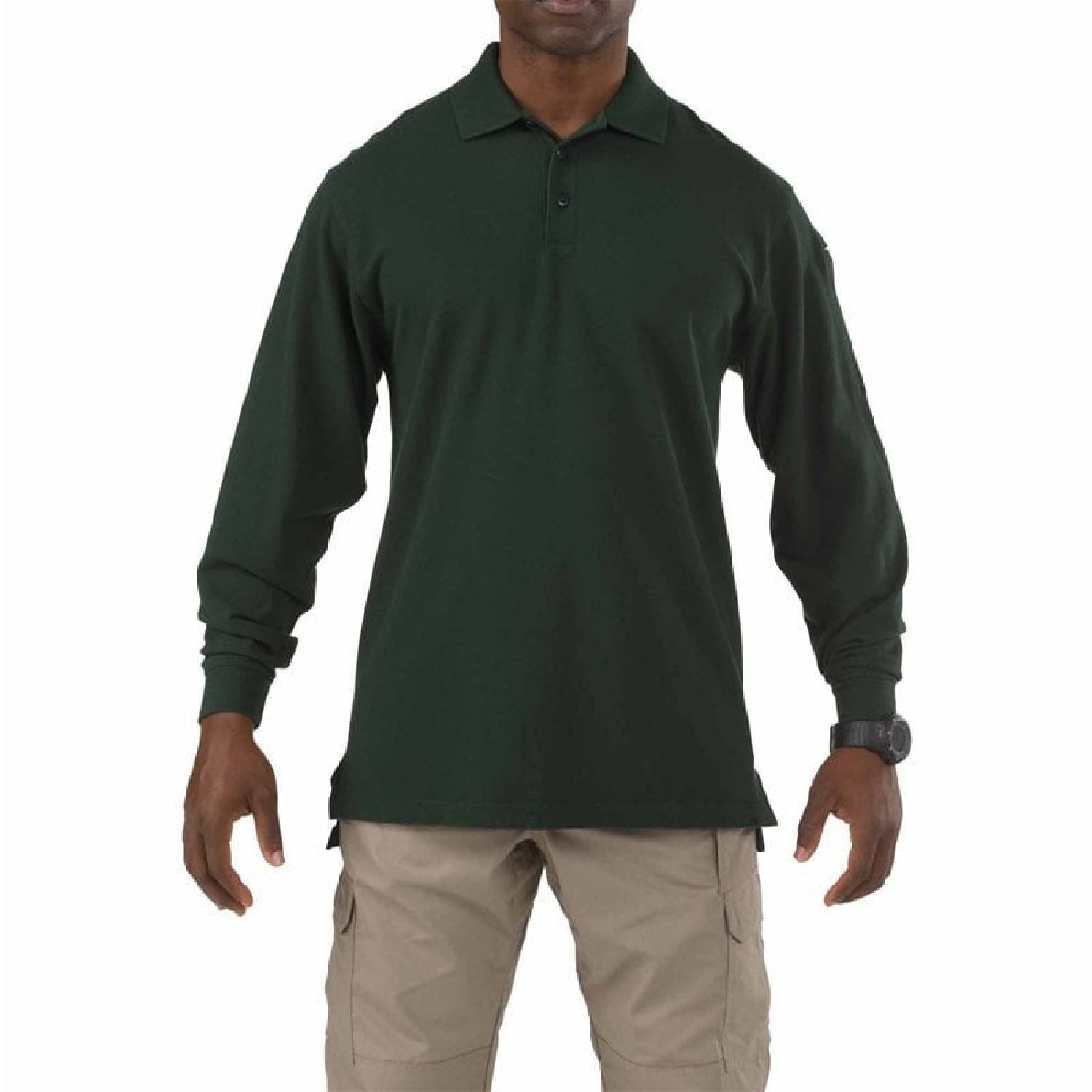 5.11 PROFESSIONAL POLO UZUN KOLLU YESIL XXL