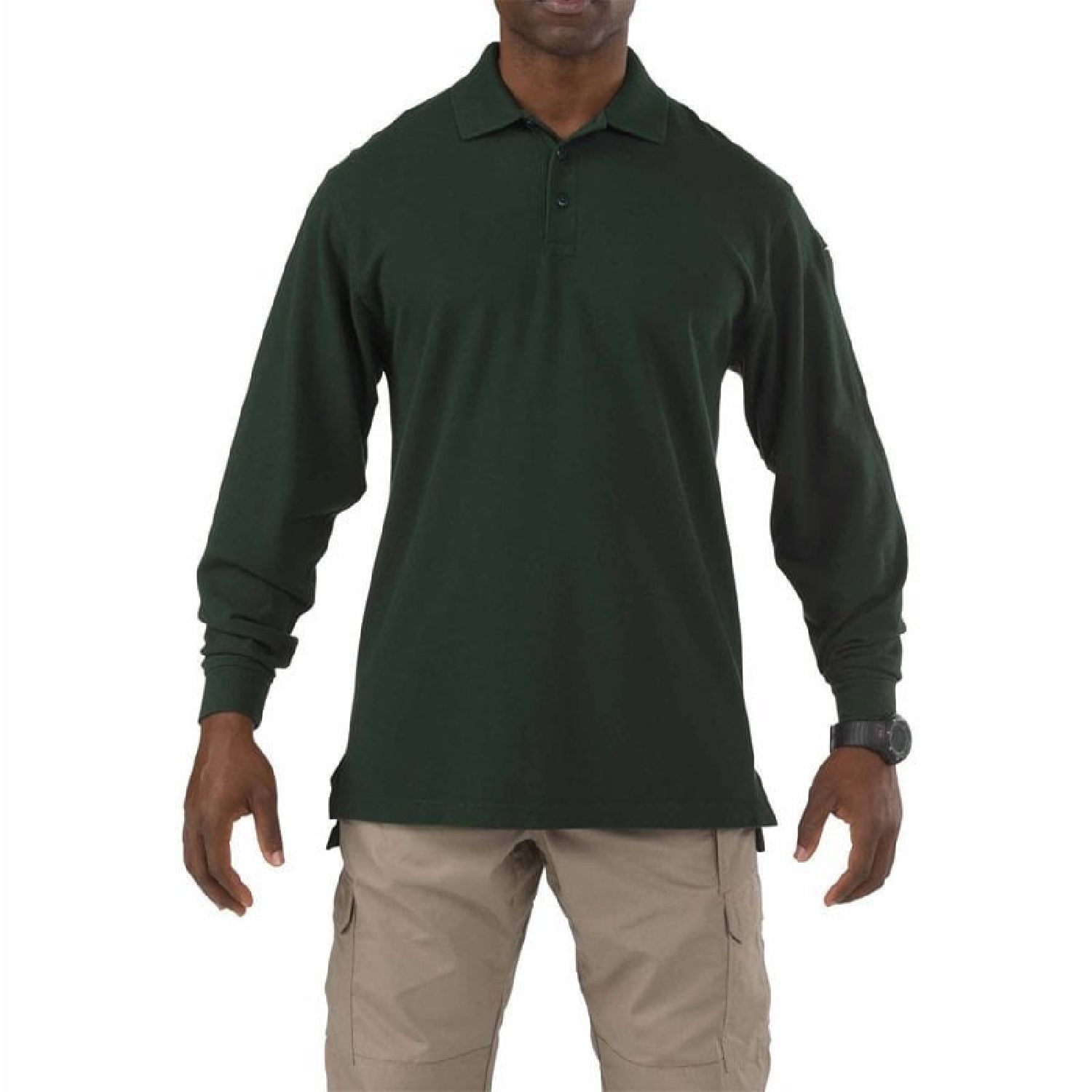 5.11 PROFESSIONAL POLO UZUN KOLLU YESIL XXXL