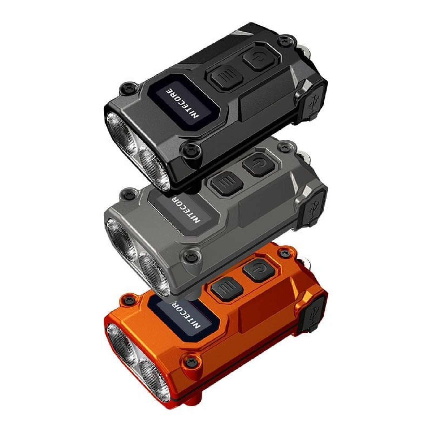 Nitecore TINI3 GR 600 Lümen Şarjlı El Feneri Gri
