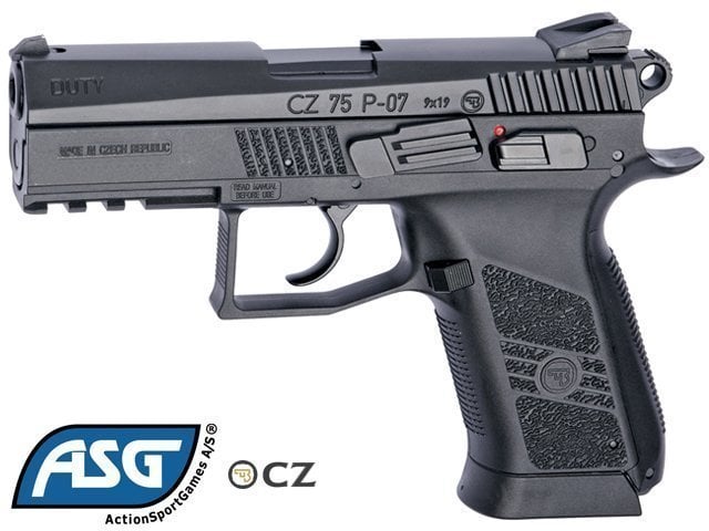 ASG CZ75 P07 Duty Siyah Havalı Tabanca (16726)
