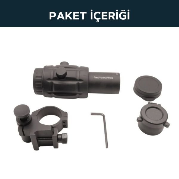 VECTOR 3x MAGNIFIER Yakınlaştırıcı SCOT-07A  SCMF-10