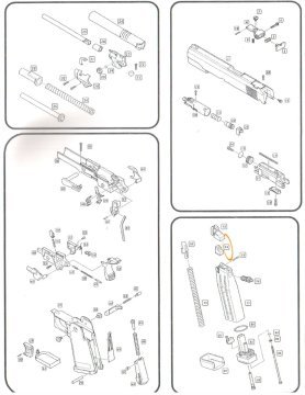 WE HI-CAPA 5.1 GBB MAGAZINE GASKET #74 ŞARJÖR GAZ ÇIKIŞ CONTASI