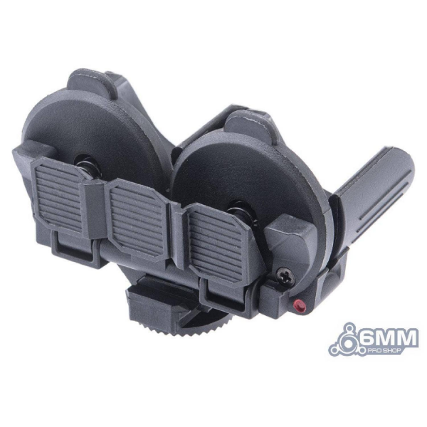 6mmProShop Kompakt Ray Montajlı DOUBLE IKILI Bomba Atar Airsoft Grenade Launcher