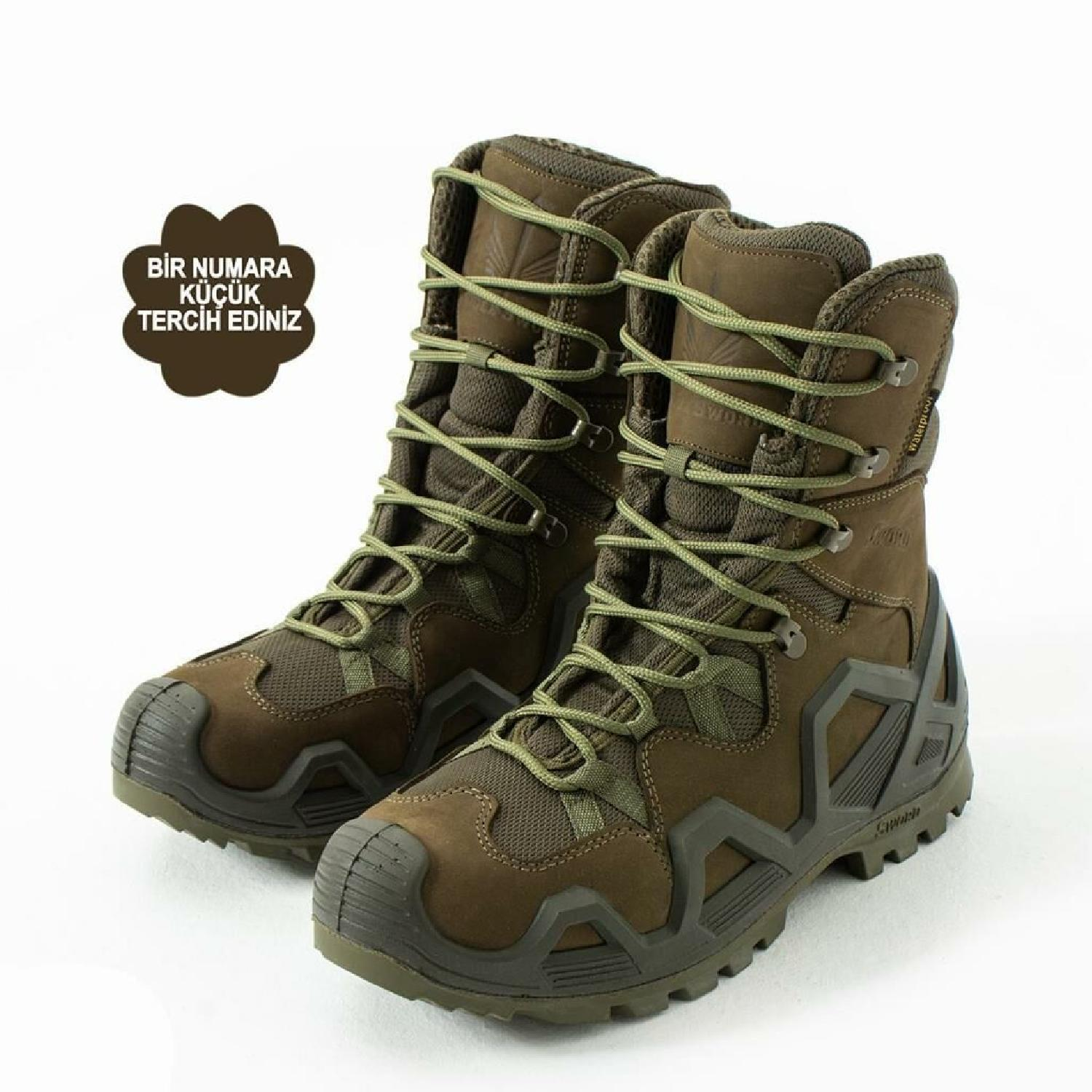 SS SS603 Su Geçirmez Taktik Askeri Bot - Taktik Bot Haki