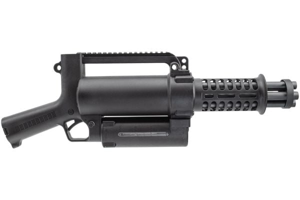 WELL PRO M-Lok Chainsaw Electric Rotating Micro M134 Gatling Mini Vulcan AEG Airsoft Tüfek