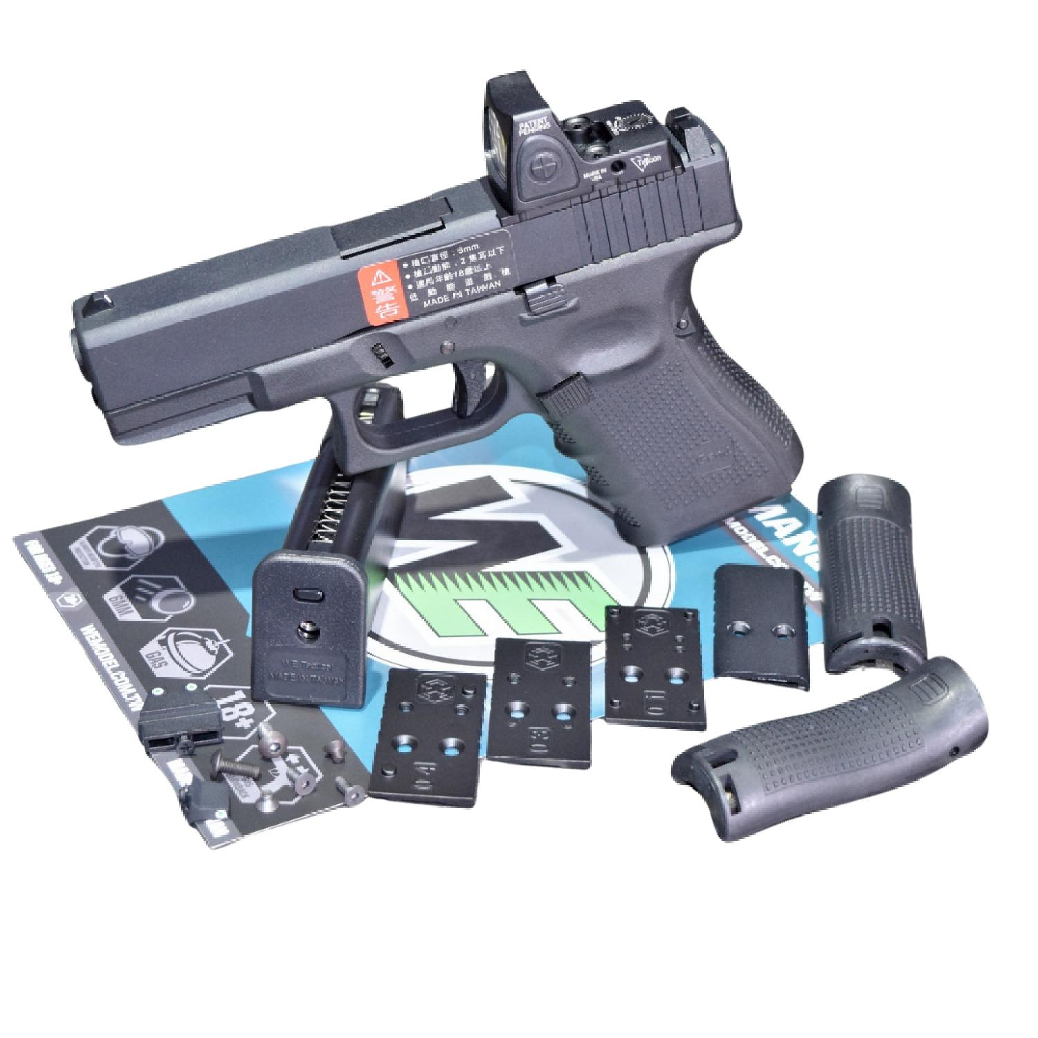 WE GLOCK G19 GEN4 MOS AIRSOFT GBB TABANCA