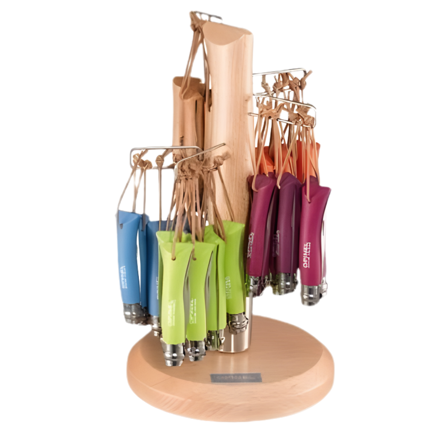 Opinel Inox Renkli No.7 Çakı Seti 60’lı Sandvik 12C27 Paslanmaz Çelik Çakı Seti