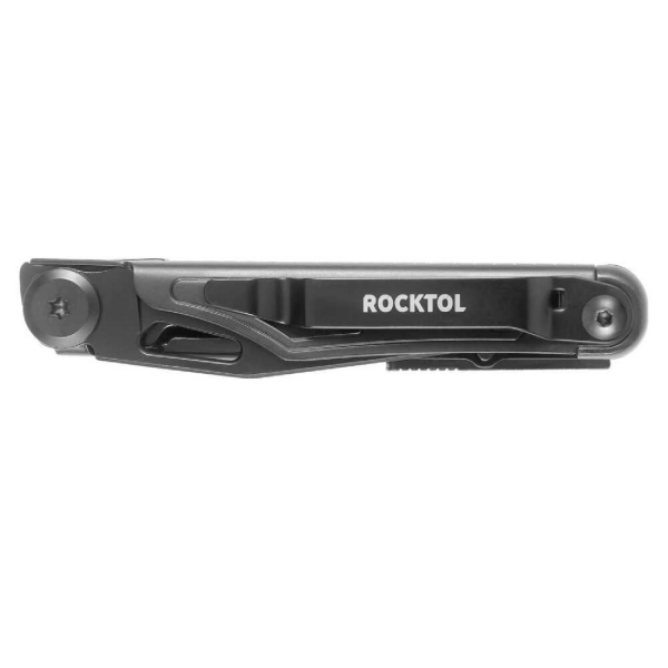 Rocktol 12 Fonksiyonlu Multitool Siyah Çakı / Khv Deri Kılıflı