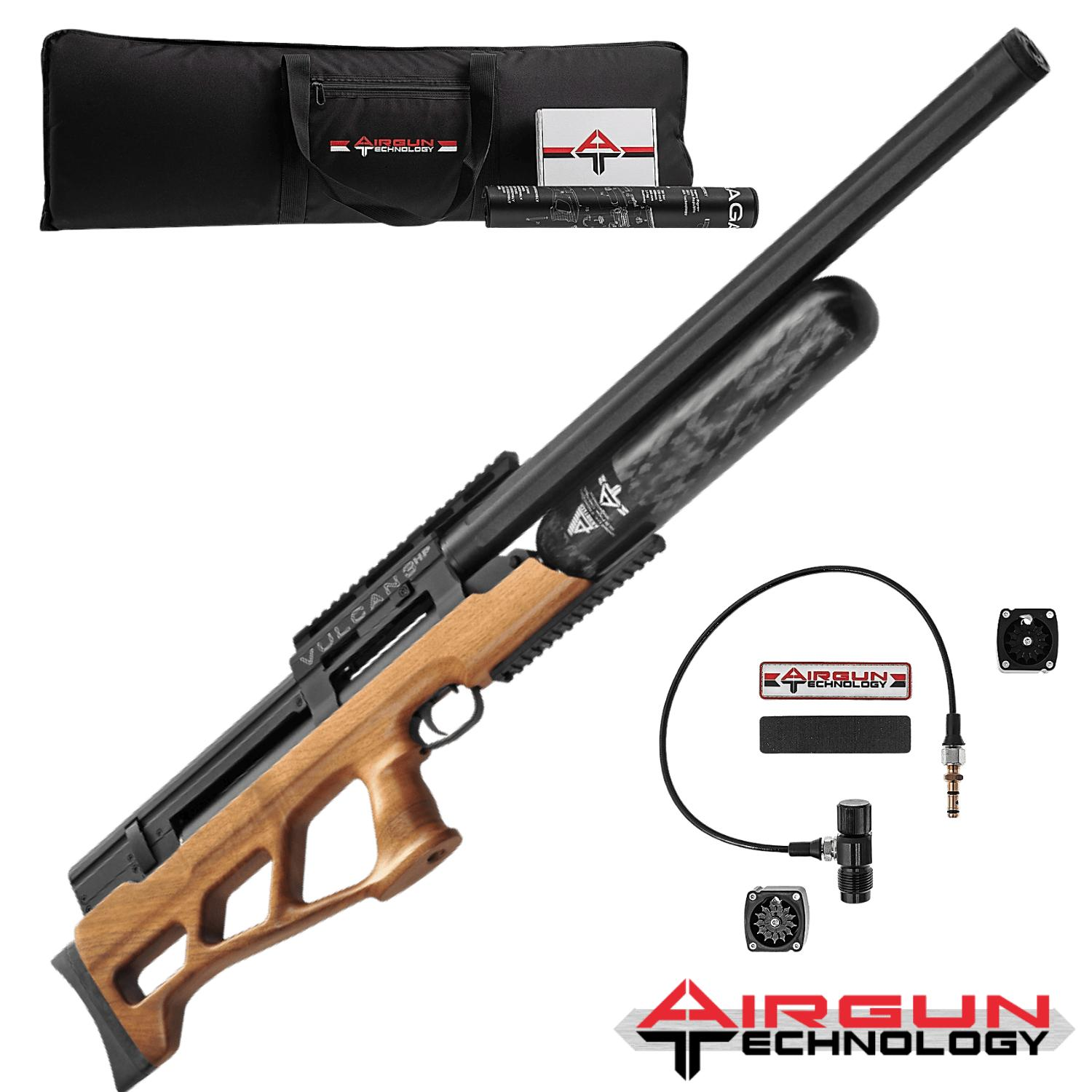 AGN VULCAN3 HP 700mm LONG WS Walnut Ceviz 6.35mm (.25cal) PCP HAVALI TUFEK Airgun Technology