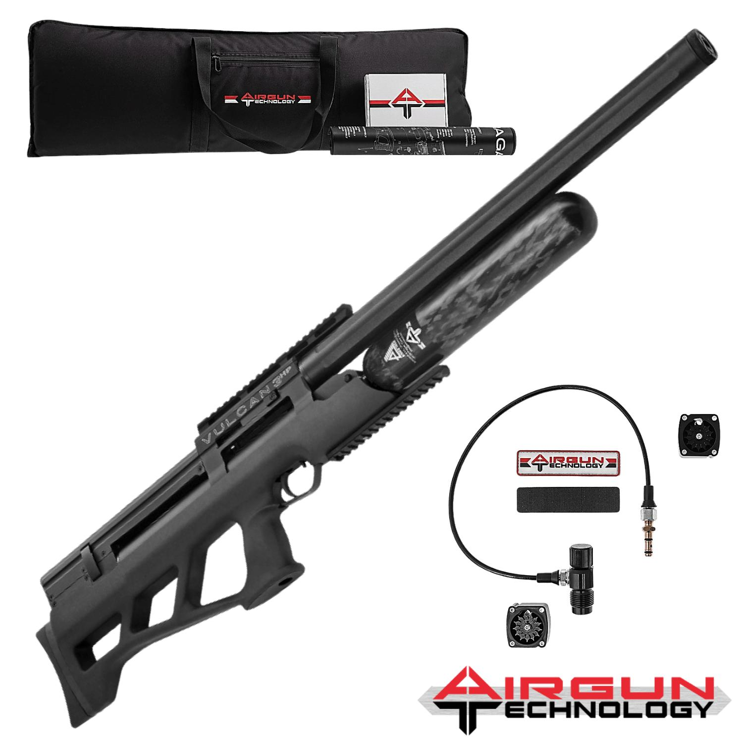 AGN VULCAN3 HP 700mm LONG BPS Siyah 6.35mm (.25cal) PCP HAVALI TUFEK Airgun Technology