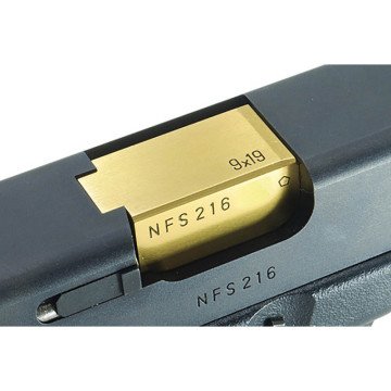 Tokyo Marui Glock G26 Paslanmaz CNC Titanyum Altın Dış Namlu