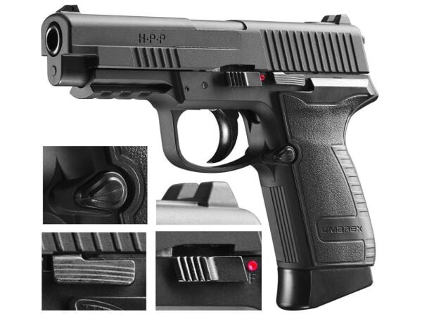 UMAREX HPP 4.5mm Havalı Tabanca - Siyah