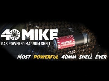 Airsoft Innovations 40Mike Gas Magnum Airsoft Grenade Shell 40mm