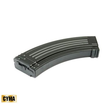 CYMA AK tipi AEG Airsoft Tüfekler için Hi-Cap 600BB Şarjör (Siyah)