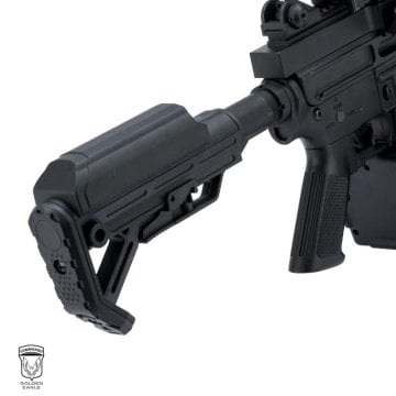 Golden Eagle FightLite MCR 6671 AEG Hafif Makinalı (LMG) Airsoft Tüfek - Siyah
